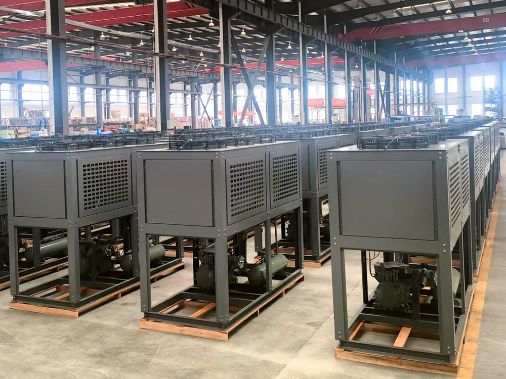 Unit pemeluwapan kotak jenis V Unit pemeluwapan kotak jenis V