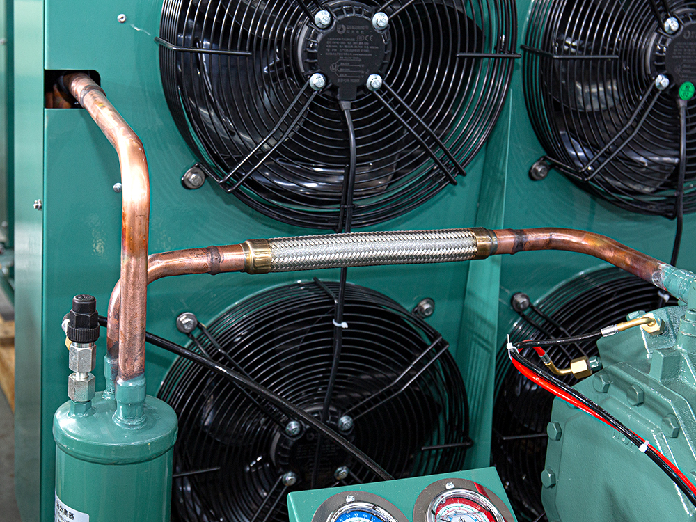 Unit pemeluwapan pembungkusan terbuka 15HP Unit pemeluwapan pembungkusan terbuka 15HP